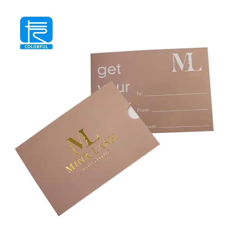 Wholesale Paper Gift Card Holder Price List 3