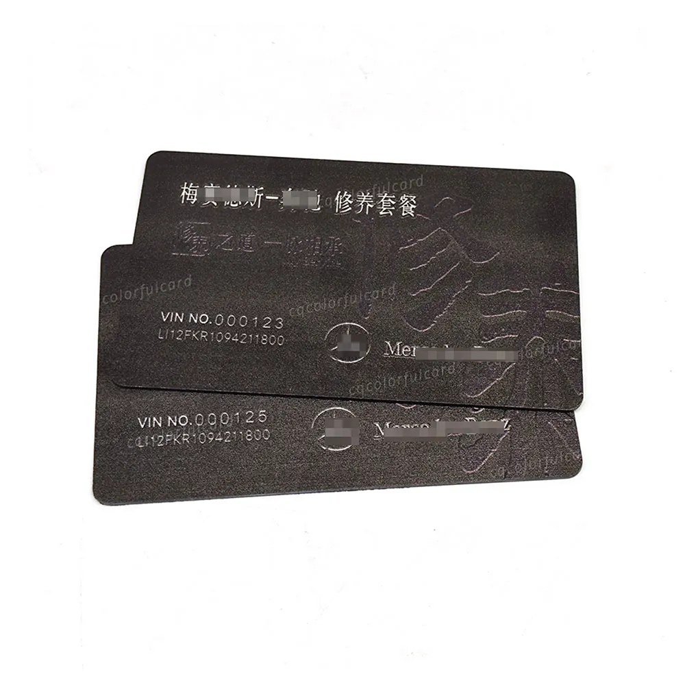 Colorful Plastic Loyalty Card Printing Availablefactory 7