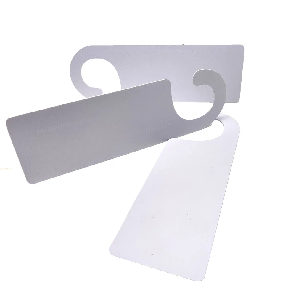 Enabled NFC Blank PVC Door Hanger Customizable for Marketing 1