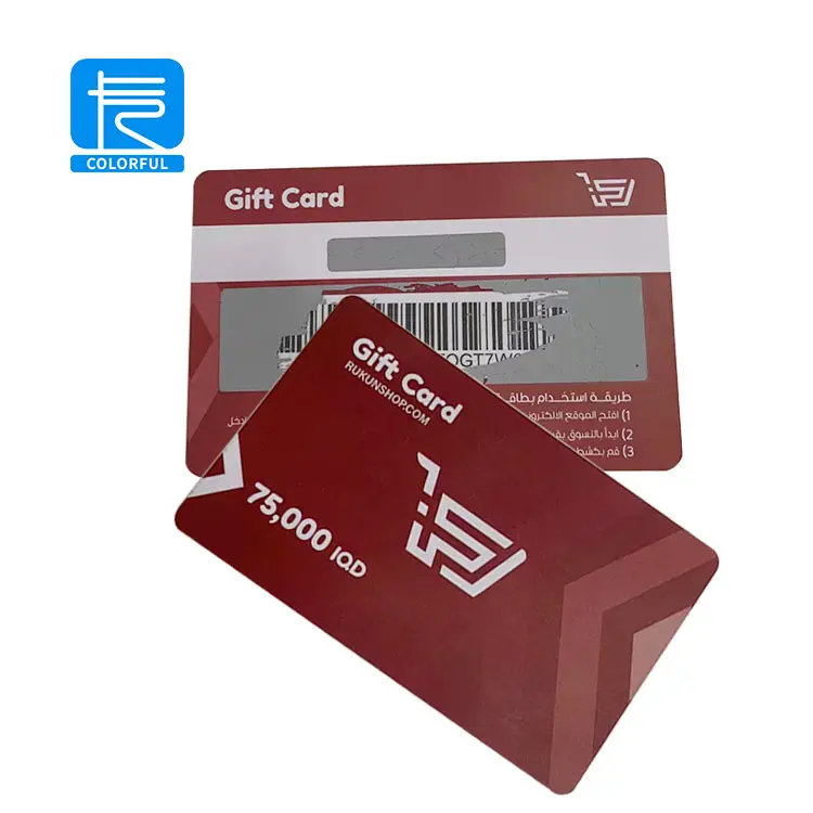 Membership Card Design Waterproof - - Colorful 7