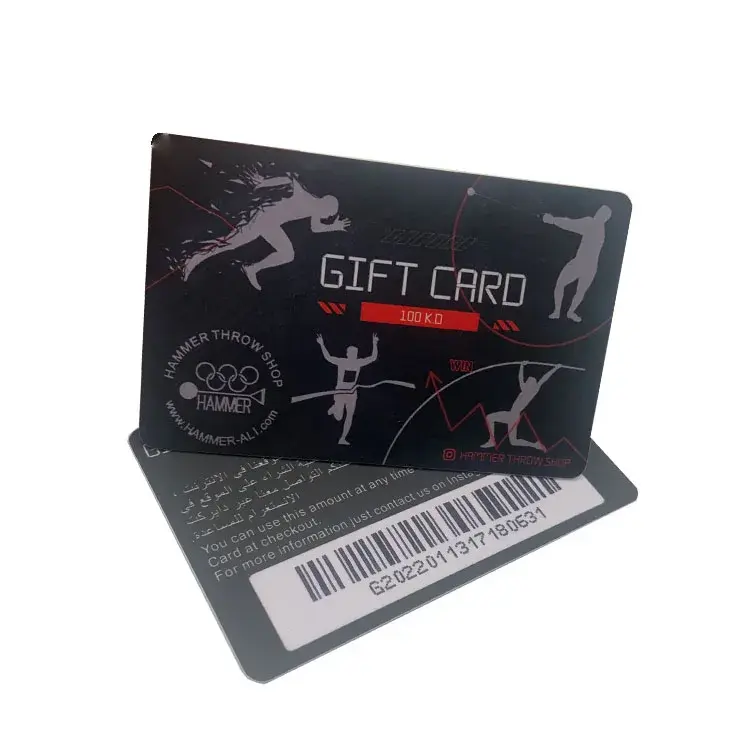 Membership Card Design Waterproof - - Colorful 3
