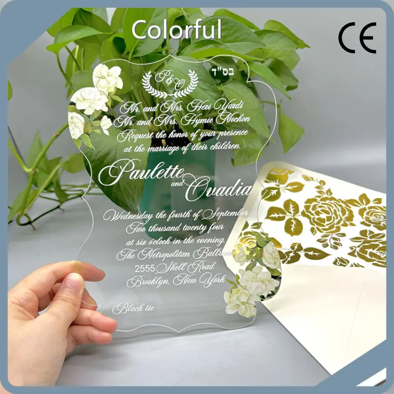 Colorful Wholesale Acrylic Products 8.2*5.7 Inch Or Custom Suppliers 1