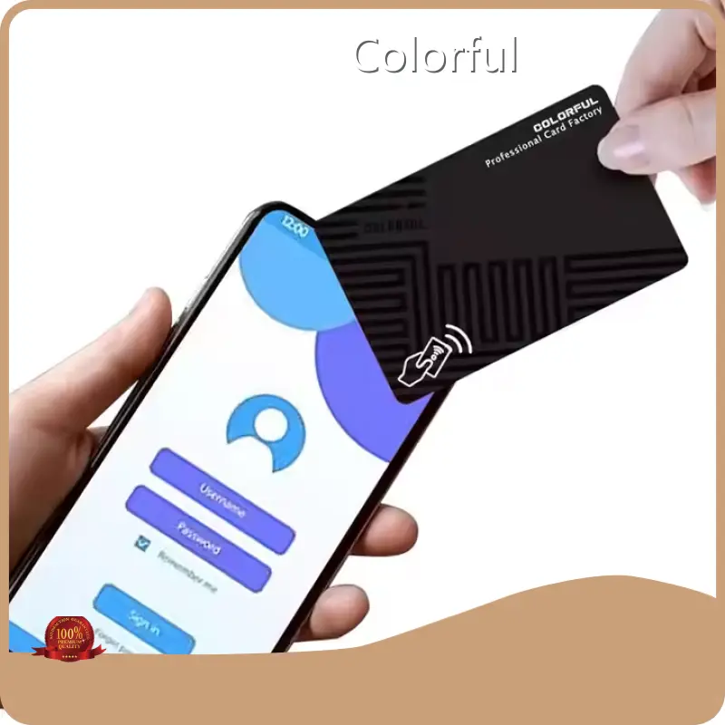 Rfid Chip Card Matte by Colorful 1