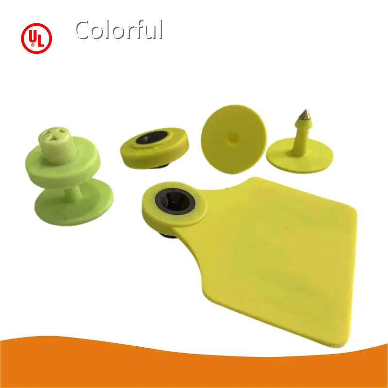 Colorful Rfid Tags for Pigs ISO18000-6Csuppliers 1