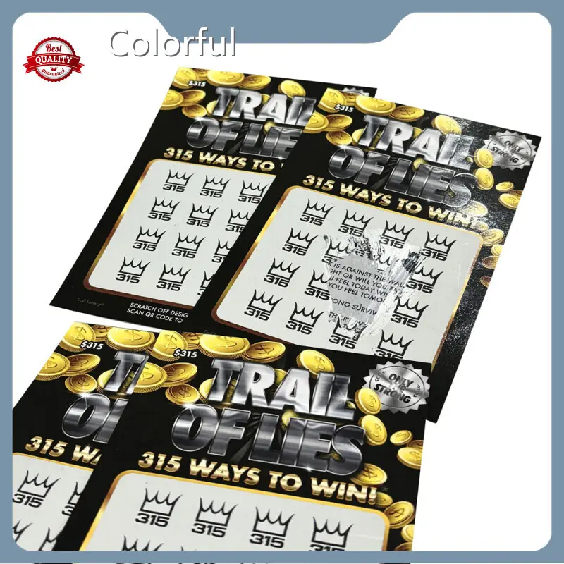 Wholesale Metal Card Paper Material - - Colorful 1