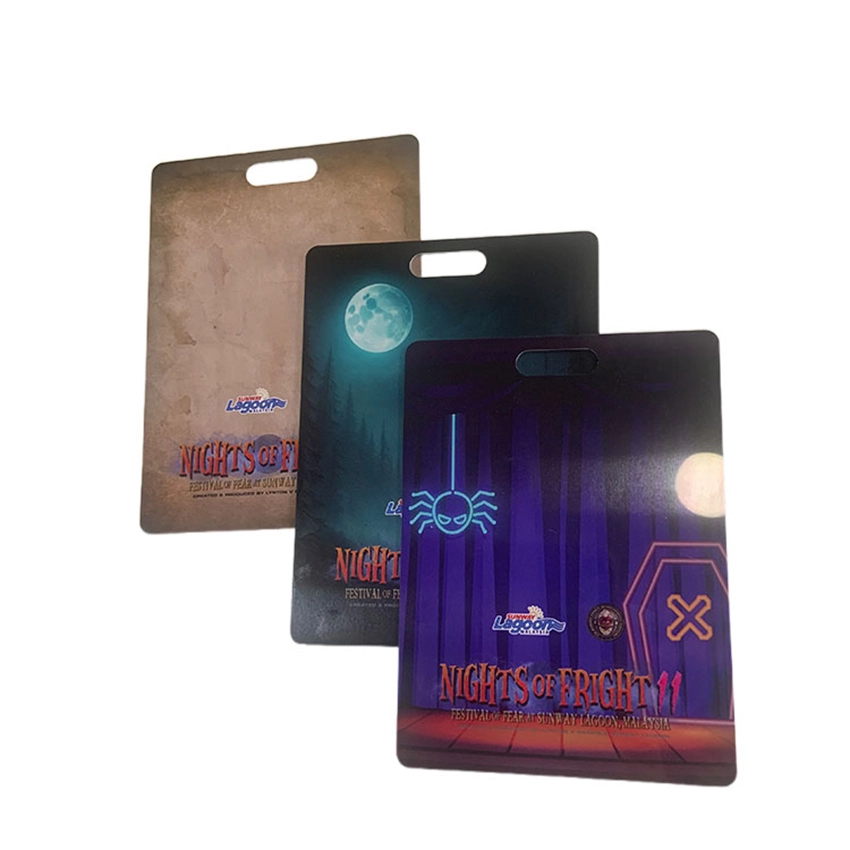 PVC Nom Badge Custom