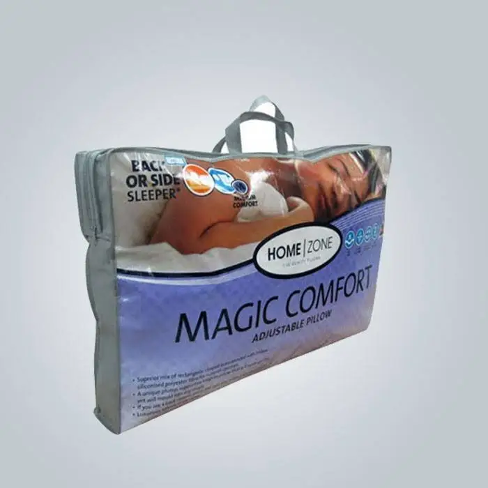 Non Woven Storage Bag for Pillow With PP Webbing Full Printing Eco-friendly Polypropylene 1