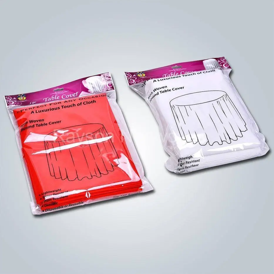 PP spunbond non woven table cover for wedding / outdoor party RS-TC07 1