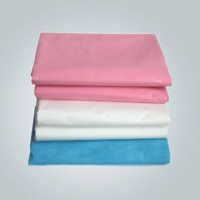 Soft Feeling Comfortable PP Nonwoven Bedsheet For Hygienic With Multi Colors 1