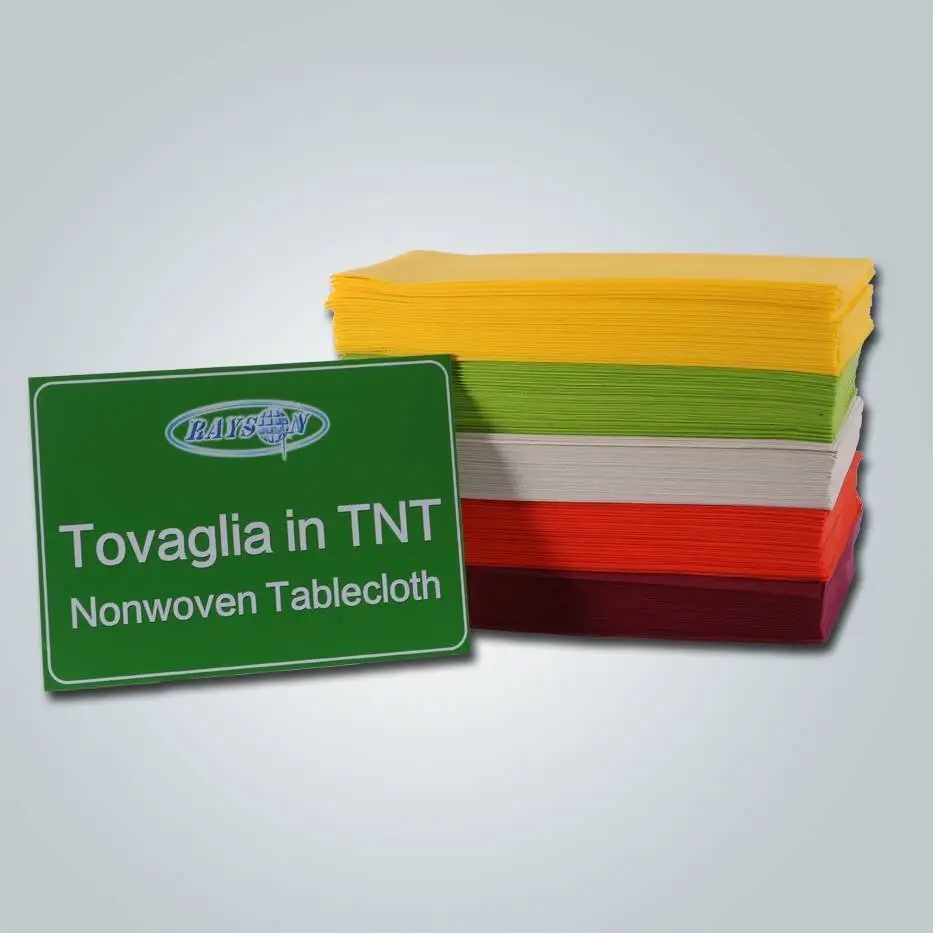 Fresh style non woven polypropylene tablecloth for Italy market 1
