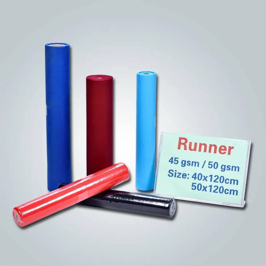 Hot sale in Italy non woven tnt table runner 0.5 x 24m 1