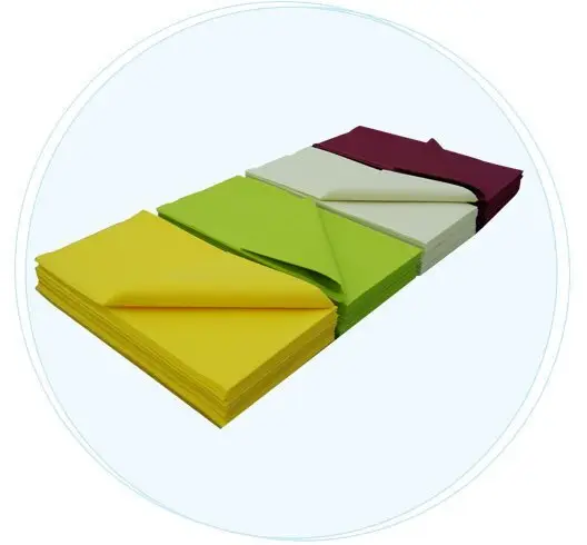 rayon nonwoven toplu olarak gül altın tek kullanımlık masa örtüsü 3