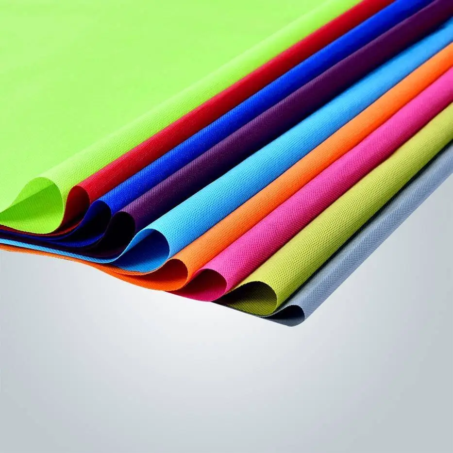 Red / green / yellow polypropylene nonwoven table cover for European market 1