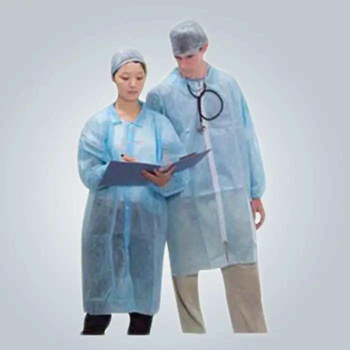 Surgical Cap Hygiene Facemask SS Nonwoven Medical Fabric 20gsm Blue Color Spunbond 1