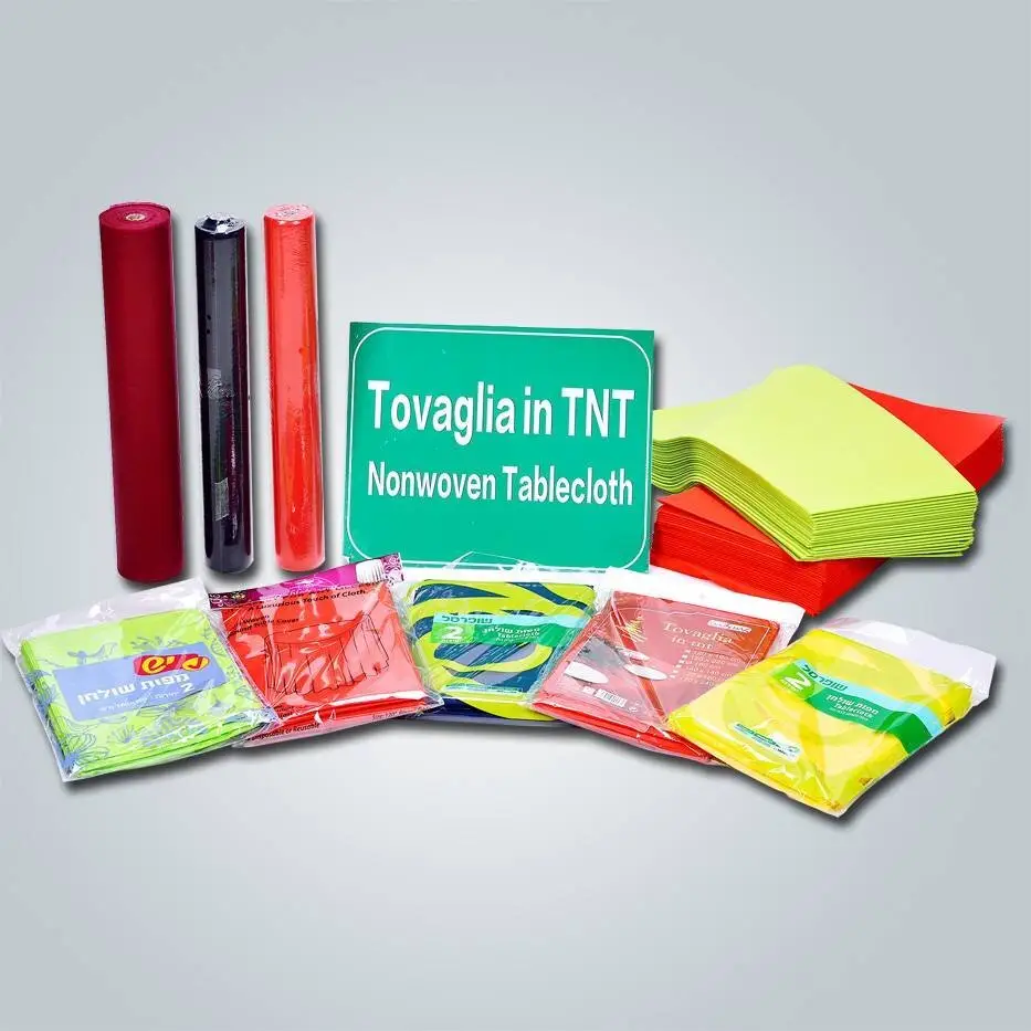 Dreamlike colorfull eco-friendly pp non woven tablecloth / 1m x 1m tablecloth 1