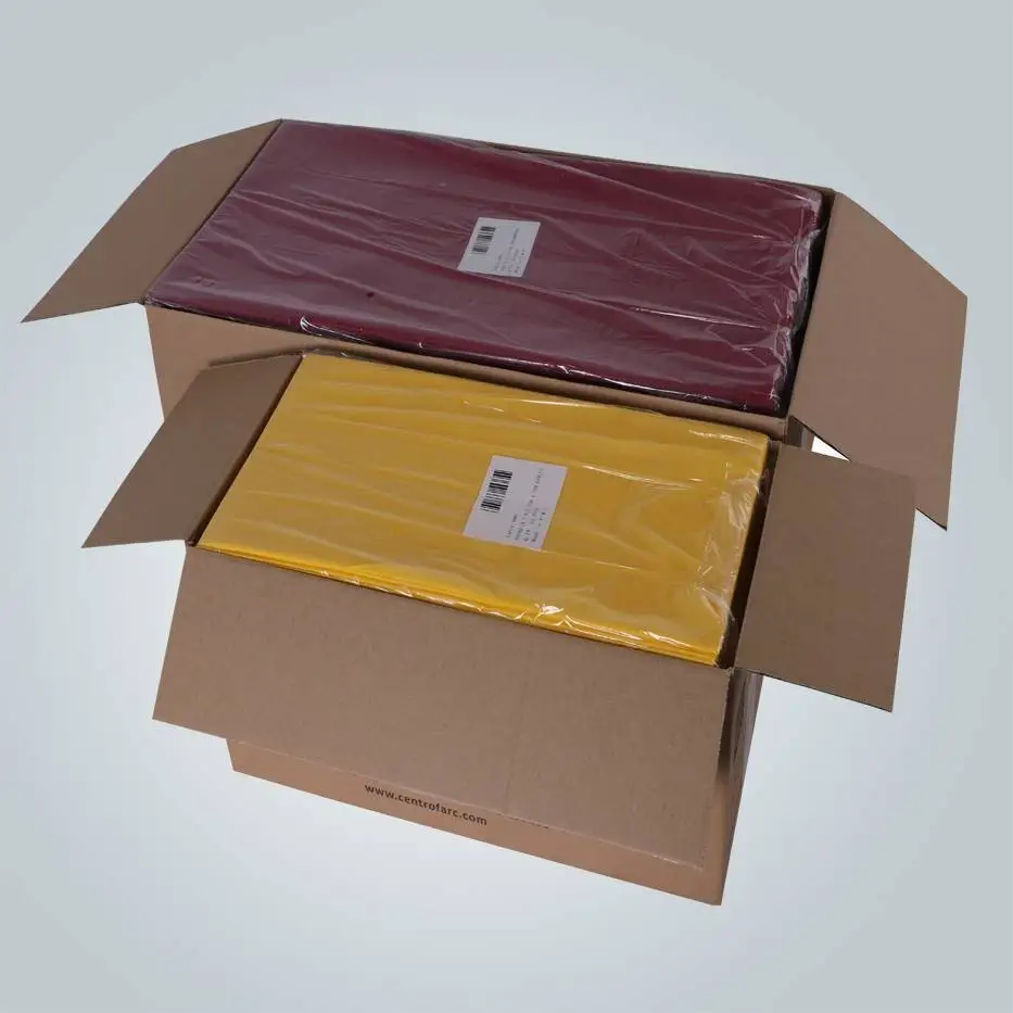 rayson nonwoven,ruixin,enviro Italy market disposable table cloth fabric / spunbond non woven tablecloth Non Woven Tablecloth image166