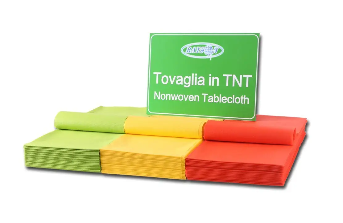 Rayson nonwoven yeşil tek kullanımlık masa örtüsü fiyatı 2