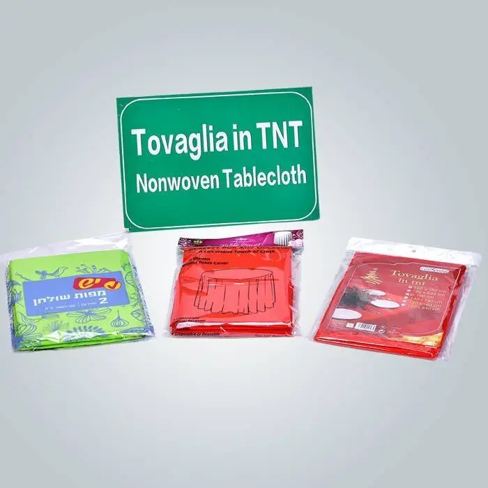 Tnt Fabric Spunbond Non Woven Tablecloth With OEKOTEX Certificate 1