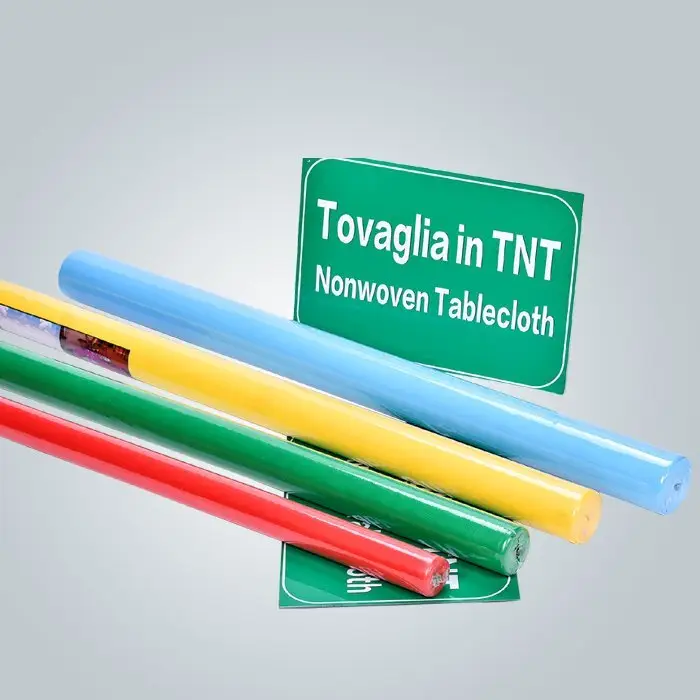 rayon nonwoven Toplu OEM nonwoven tek kullanımlık masa örtüsü rulo şirketi satın alın 2