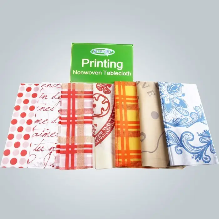 rayon nonwoven masa örtüsü baskı üreticisi 2