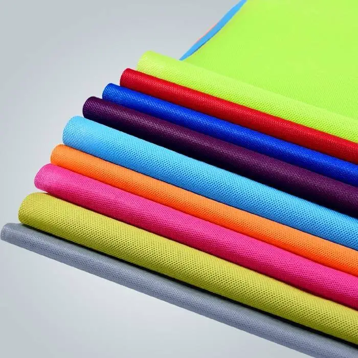 PP Spunbond Non Woven Fabric Table Cover Geotextile Tnt Elongation Spunbond In Roll 1