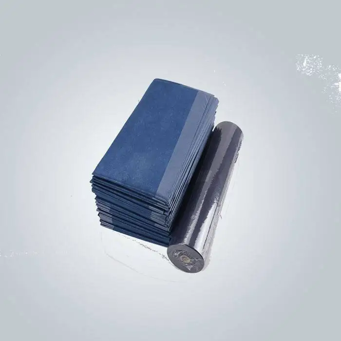 Function Antibacterial Blue Color Laminated Non Woven Fabric Used For Bedsheet 1