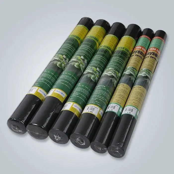 Anti-UV 60gsm Black Color Garden Weed Control Used In The Garden 1