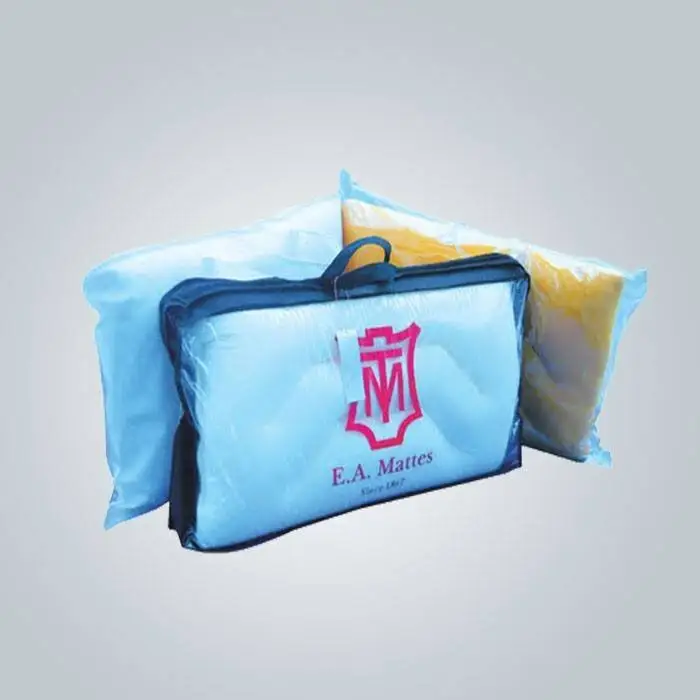 Non Woven Pillow Carry Bag eco-friendly Reusable 70gsm With Logo 1