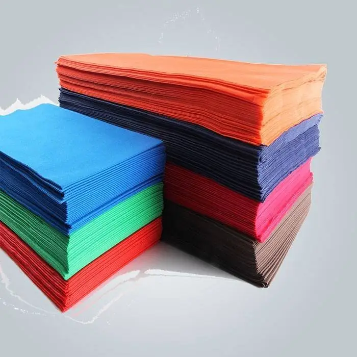 Eco-friendly 1mx1m 100% Polypropylene Spunbond Non Woven Tablecloth 1