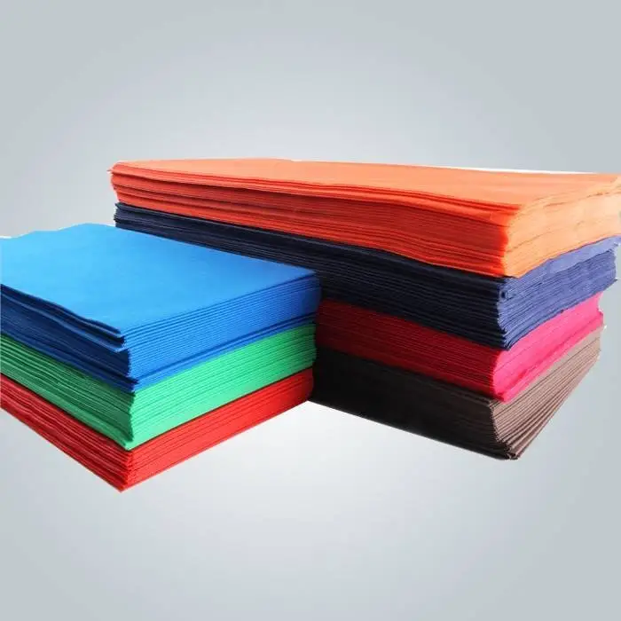 toalha de mesa 100% não tecida de polipropileno Spunbond de 1m*1m 1