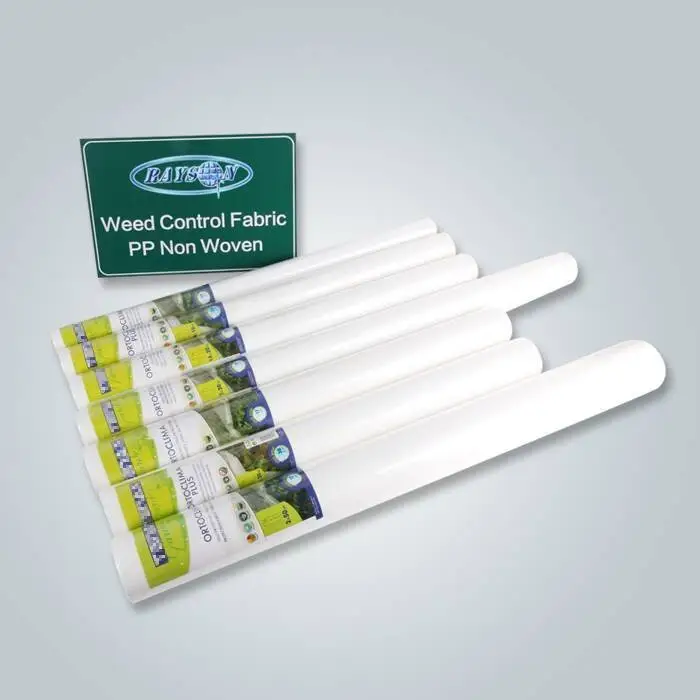 Tecido de proteção contra congelamento spunbond branco de 0,5 OZ com resistência UV 1