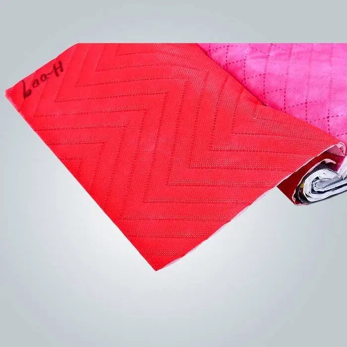 सोफे और गद्दे के लिए हल्के वजन का पॉलीप्रोपाइलीन उभरा हुआ स्पनबॉन्ड नॉन वोवन 1