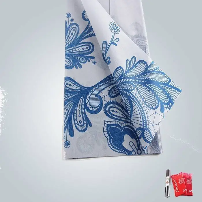 Flower printing nonwoven fabric use to mattress quilting or table colthes 1