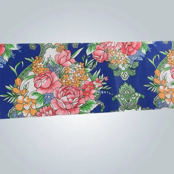 90gram printed pp spunbond nonwoven fabric  manufacture mattress cover 1