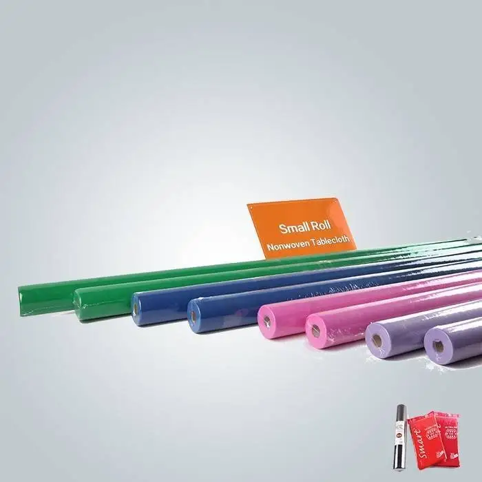 Rolo de mesa não tecido roxo 1