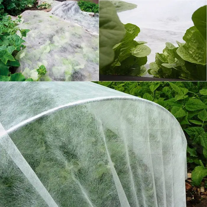 植物の冬の保護のための非編まれた作物カバーの生地の農業作物フリース 1