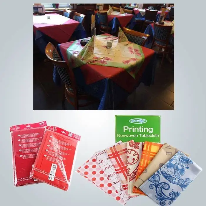rayson nonwoven,ruixin,enviro Party fashion disposable PP nonwoven table cover Non Woven Tablecloth image89