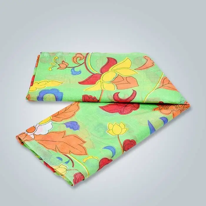 Yeni Gelen Moda Tasarımı Çekme Önleyici Baskılı Nonwoven Kumaş 1