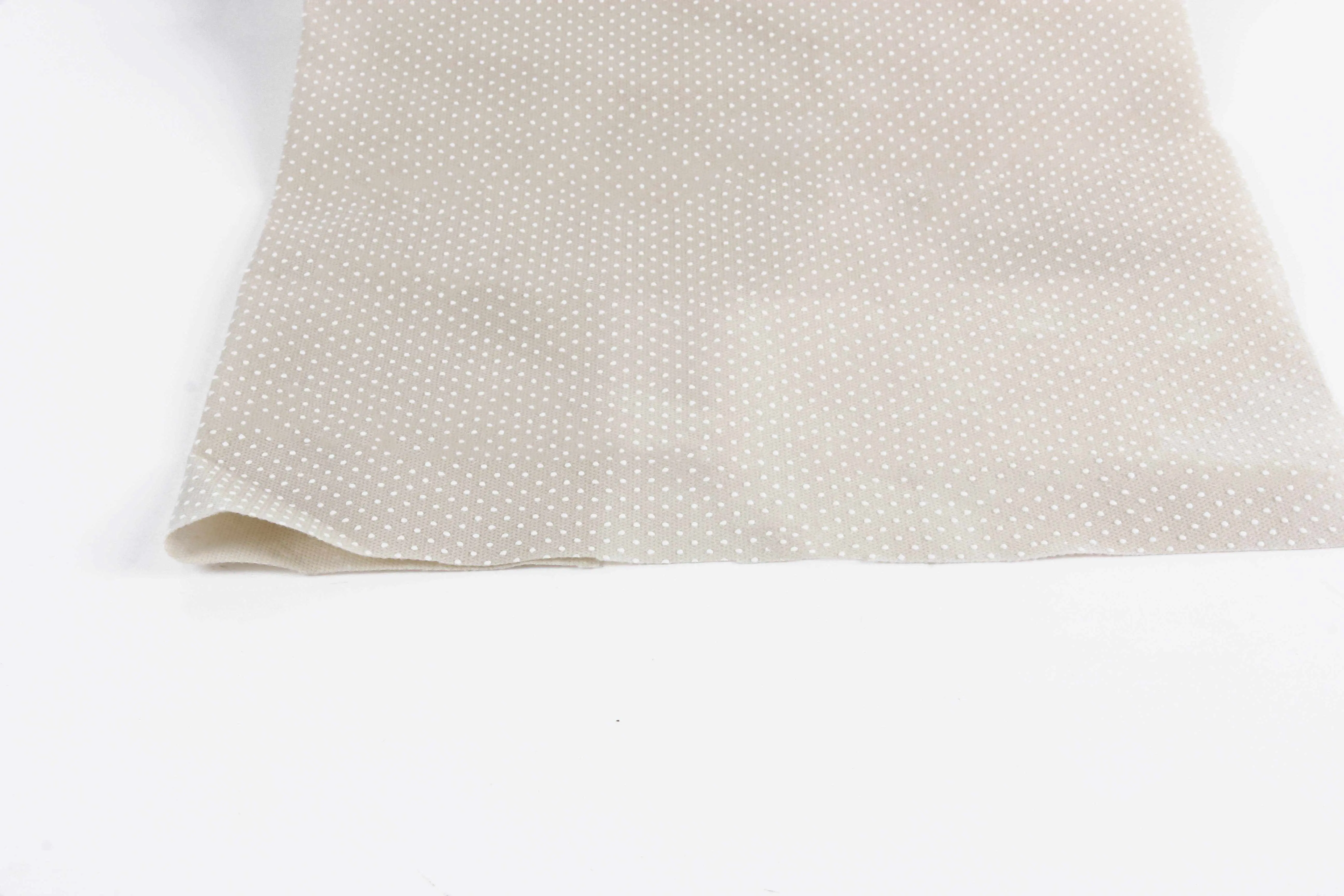 Nonwoven'da Geri Dönüştürülebilir Kaymaz PVC Nokta Kaymaz Kumaş Yok 1