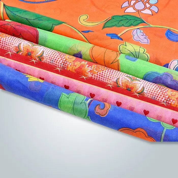 rayson nonwoven floral print upholstery fabric manufacturer 2