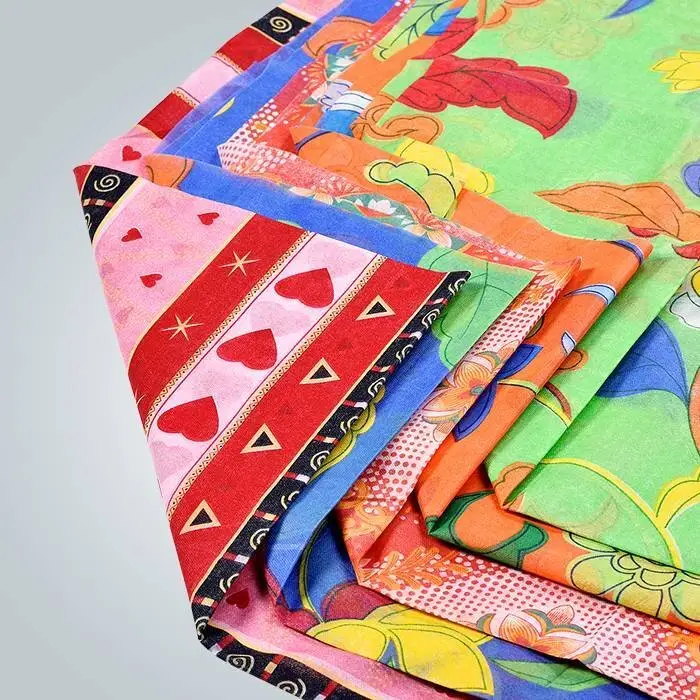 Tek Kullanımlık Yemek Masa Örtüsü İçin 160cm Özel Baskılı Nowoven 1