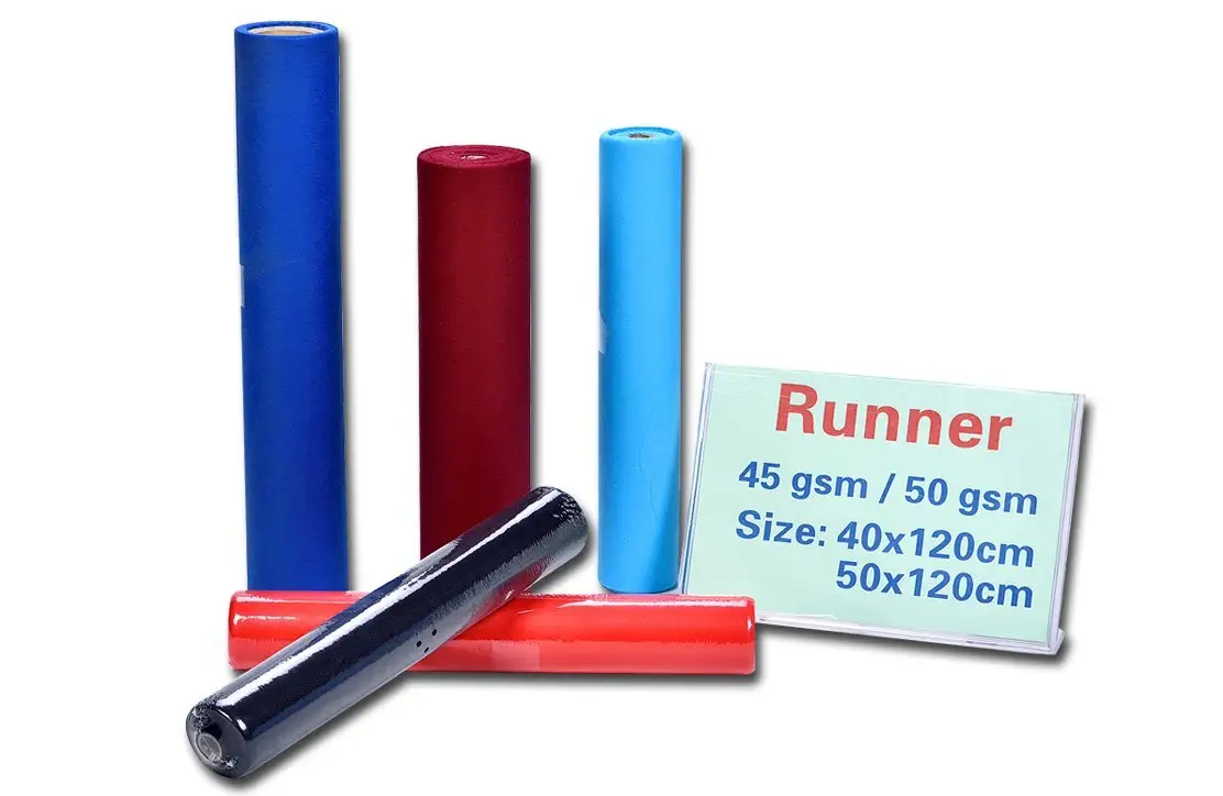 OEM high quality nonwoven tnt fabric tablecloth company 2