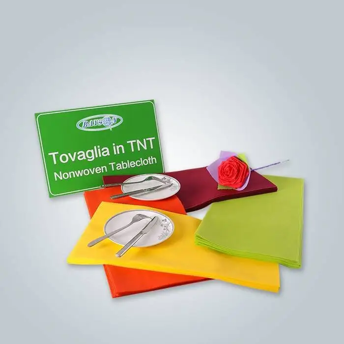 rayson nonwoven,ruixin,enviro good quality non woven table cloth Non Woven Tablecloth image54