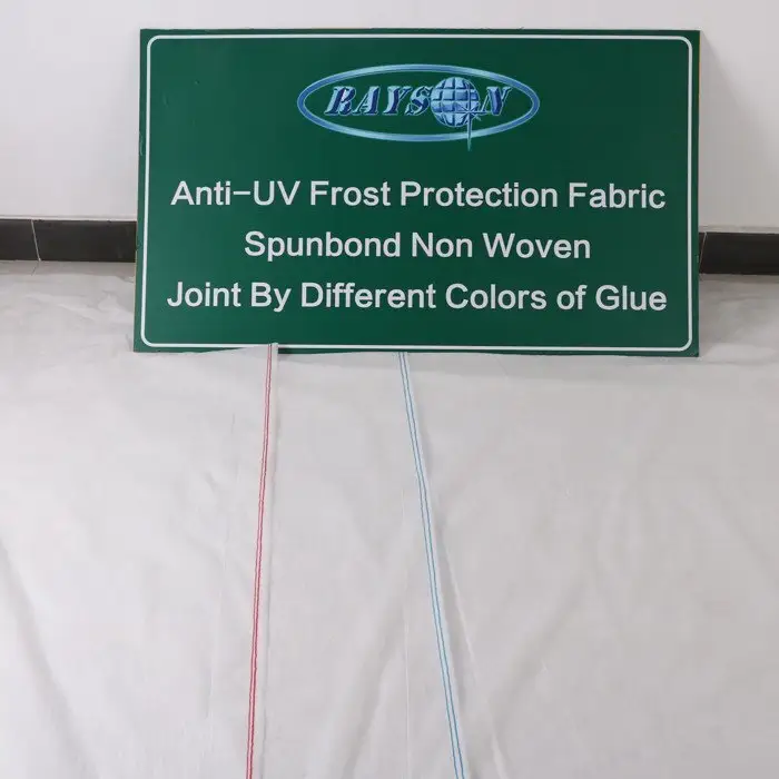 rayon nonwoven organik yabani ot kontrol kumaşı toplu olarak 2