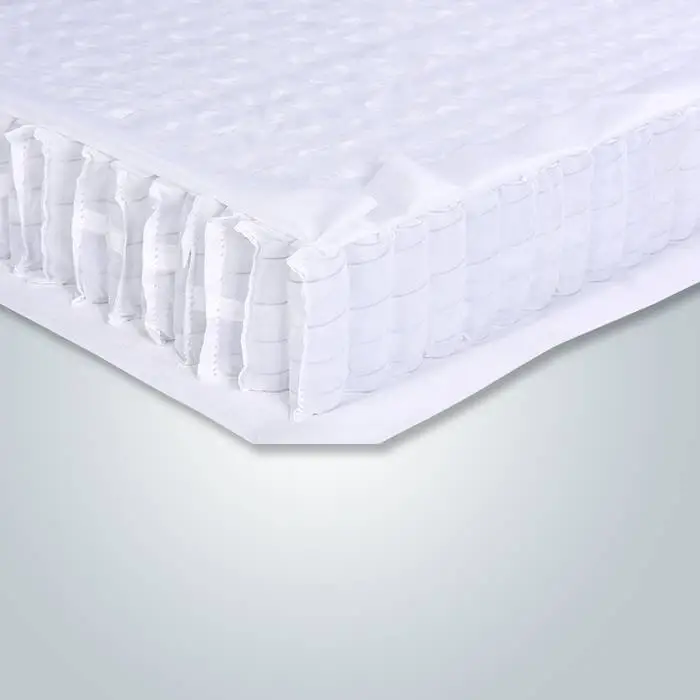 Tela no tejida de cubierta de resortes ensacados spunbond de 70 g/m² 1