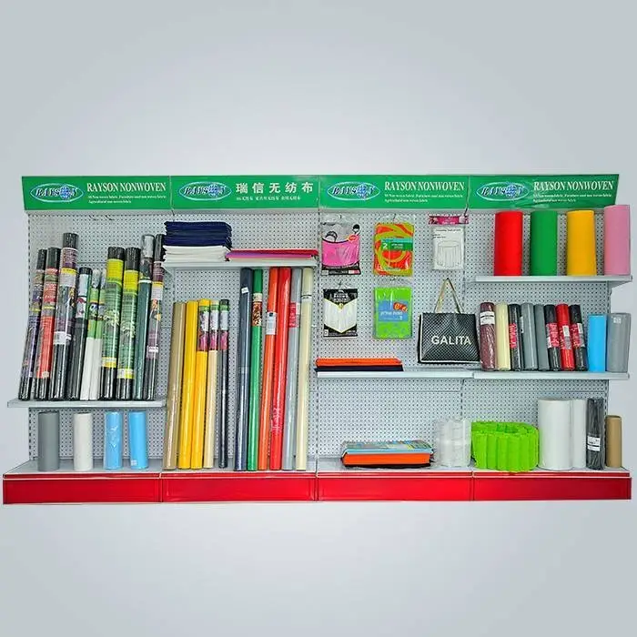 Standart genişlik 1,6m 2,4m çeşitli renklerde %100 işlenmemiş pp spunbond dokunmamış kumaş 1