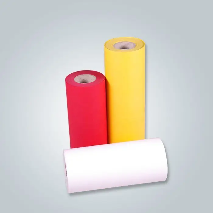 100% SS Nonwoven Fabric Spunbond PP Non Woven Fabric yellow 1