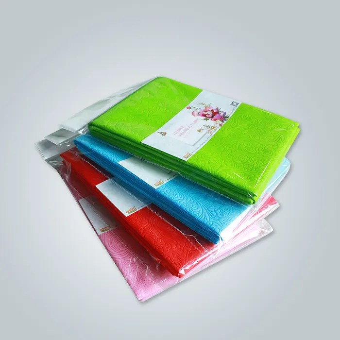 Eco-friendly TNT Non Woven Embossed Fabric 1