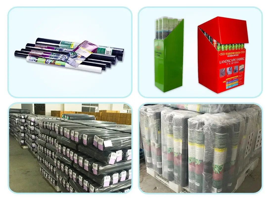OEM 6 ft landscape fabric 506070g supplier for greenhouse 3
