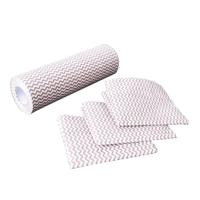 Compra a granel la mejor tela no tejida spunlace para el fabricante de toallitas húmedas 4